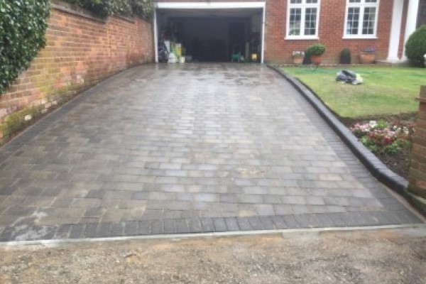 Laying Block Paving in Baker's Hill