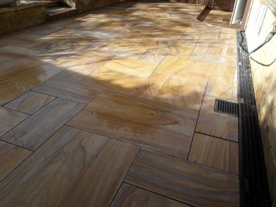 Natural Sandstone Patio Gloucester